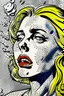 Placeholder: apocolypse pencil draw style of roy lichtenstein