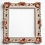 Placeholder: Embroidery frame on white background for removal