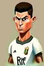 Placeholder: Cristiano Ronaldo Footballer ,cartoon 2d