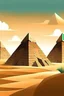 Placeholder: World Tourism Day Egypt Pyramid Desert Scenery ArchitectureIllustration