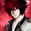 Placeholder: Detailed anime boy, crimson red hair, long parted hairstyle, devil may cry 5 dante hairstyle, wolf ears protruding out, white trench coat, intricate details, full body portrait, keep head in frame, slight smile, black Japanese motif, concept art, highly detailed, digital painting, concept art, sharp focus, illustration, art by Yoji Shinkawa, WLOP and greg rutkowski and alphonse mucha and artgerm and yanjun Chen and Junji ito and Makoto Shinkai, HDR, octane render, highly detailed