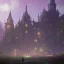 Placeholder: A magical city castle for warlocks and witches