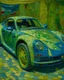 Placeholder: Portrait of a porshe by Van Gogh
