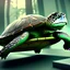 Placeholder: fantasy turtle, unreal engine, very detail on artstation