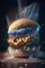 Placeholder: a burger turning into dust, extremely detailed dust particle details, natural colours, meticulously intricate perfectly symmetrical extremely detailed, pixiv daily ranking, pixiv, extreme depth of field, artstation, sculpture style, spectacular details, volumetric lighting, masterpiece, cinematic, Hollywood production, 8k resolution, high definition, max octane render, vivid colors, max resolution, unreal engine , max perfectionism, realistic composition, professional photography, max focus, mas