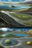 Placeholder: earths cambrian periode lanscapes