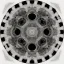 Placeholder: Line art. Fine lines. Black and white Sacred geometry. Pattern. circles. Rotate..