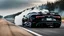 Placeholder: black tuned bugatti chiron drifting in the white smoke, rear view, cinematic, luxurious --chaos 80 --ar 16:9 --style raw --stylize 700