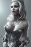 Placeholder: Cameron Diaz as evil queen in black leather gown, cleavage, angry, dominant, emperious, stern look unreal 5, octane render,cinema4d, dynamic lighting, dramatic lighting, 4k, redshift render, highly detailed, hyper realistic