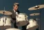 Placeholder: JFK playing the drums