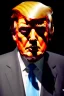 Placeholder: Ultra realistic image, Donald trump zombie, zombie performance, suit, skull, blood, torn arm, night, walking twisted, waist up view, thriller style, dark ambient, highly detailed, White House background, concept art, unreal engine 5, ray tracing, RTX, ultra detail, volumetric lighting, high definition, high resolution.