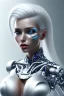 Placeholder: cyborg, white hair, sexy, perfekt, real, dream