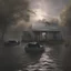 Placeholder: **Cinematic Art:** An immersive VR experience places viewers at the heart of a flood event. Through sights and sounds, the experience portrays the rising floodwaters, the destruction of property, and the desperate struggle for survival. The experience concludes with a message of community preparedness and highlights the importance of early warnings and evacuation plans. **Appearance:** Cinematic art ideas that encompass the essence of constructing and optimizing infrastructures to mitigate flood