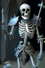 Placeholder: medival skeleton knight