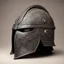 Placeholder: a combat knight helmet, intricately carved, etchings, designer, highly detailed