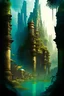 Placeholder: fantasy world lost cities back cover