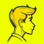 Placeholder: can you make a cartoon yellow dummy profile picture