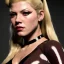 Placeholder: Actress, Katheryn Winnick, woman, latex, geisha style, bamboo, blood, portrait, studio photo, unreal engine 5, soft color, 16 bit, god lights, ray tracing, RTX, lumen lighting, ultra deatail, volumetric lighting, 3d, finely drawn, hd, neon.