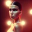 Placeholder: Mystery dua lipa, Ambiance dramatique, dramatic lighting, volumetric lighting, concert background, hyperrealisme, 8k, high quality, lot of details, fit within portrait