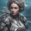 Placeholder: sango fantasy, fantasy magic, intricate, sharp focus, illustration, highly detailed, digital painting, concept art, matte, artgerm and paul lewin, masterpiece, mercury armor