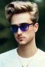 Placeholder: Happy eyes of young aristocratic man, Blonde hair, blue scarry eyes, clear glasses, knowlegable, Alexandre cabanel styl, cinematography, photorealistic, Cinematic, Color Grading, Ultra-Wide Angle, Depth of Field, hyper-detailed, beautifully color-coded, insane details, intricate details, beautifully color graded, Cinematic, clay model, Depth of Field, sepia