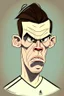 Placeholder: Gareth Bale Footballer cartoon 2d