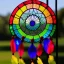 Placeholder: Stained glass window dreamcatcher