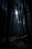 Placeholder: A picture of the moonlit forest, with shadows and light creating an atmospheric setting.