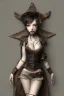 Placeholder: steampunk hell end solitary cute darkness sad body girl knife