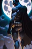 Placeholder: a batman standing in front of a full moon, masayoshi suto and artgerm, artgerm and genzoman, batman mecha, as seen on artgerm, batman beyond, featured on artgerm, artgerm comic, artgerm greg rutkowski _ greg, style of artgerm, artgerm and ben lo and mucha