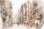 Placeholder: City sketch, watercolor, white background, vibrancy of watercolor wash, highly detailed, with sharp focus and smooth transitions. Carne Griffiths, Wadim Kashim, Carl Larsson, Pascal Blanche, golden ratio, masterpiece, trend on CGSociety and Artstation, bottomless, impressive, something that does not even exist, textures, iridescent scales and luminescent, impressive beauty, pure perfection, divine presence, unforgettable beauty, impressive, impressive, volumetric light, auras, rays, reflections