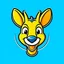 Placeholder: Kangaroo Mascot Logo in the style of 1997 pop culture.