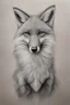 Placeholder: fox. pencil drawing