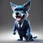 Placeholder: Illustrative sketch of a Pixar 3D image of an angry humanoid dog, suit and tie, ultra quality, 8k