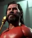 Placeholder: Man, wrestling, retro 80s style, hot ambient, photo studio, red, gold, vibrant color, highly detailed, art stations, concept art, smooth, unreal engine 5, god rays, ray tracing, RTX, lumen lighting, ultra detail, volumetric lighting, 3d, finely drawn, high definition, high resolution.