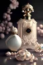 Placeholder: generate me an aesthetic photo of perfumes for Perfume Bottles with Antique Pearls