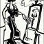 Placeholder: Gina Strippoli 30s cartoon