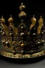 Placeholder: A crown with Amama for a king from the ancient Baroque era, decorated with Arabic letters indicating Arab civilization, suitable for the king of letters.