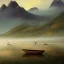 Placeholder: an incredible, stunning rice patties with small shanties, morning mist, mountains in the distance,8k, high-quality, ultrafine-detail, intricate, detailed matte, digital painting, artwork, brian froud, howard lyon, selina french, anna dittmann, annie stokes, Greg Rutowski