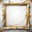 Placeholder: Hyper Realistic White, & Golden Grungy-Thick-Lines-Frame-Background