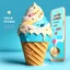 Placeholder: Social Media Design for a Ice cream