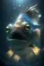 Placeholder: Emotional fish alien, unreal lighting, volumetric lighting, high contrasts, sharp focus,