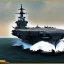 Placeholder: Aircraft carrier built by Cro Magnons