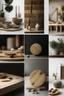 Placeholder: earthstone craft shop moodboard