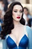 Placeholder: [Kat Dennings] "It was so alluring...a captivating blue with white that seemed to glow." "And that was the colors of the saucer?" "No, her swimsuit."