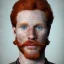 Placeholder: Portrait of young Courtney Gains as a ruggedly handsome, joyful, roguish pirate, charismatic, attractive male, masculine, perfect, precisely detailed clear eyes, unblemished, flawless skin, softly freckled face; meticulously detailed multi-hued ginger carrot-colored cherry fire red hair; fantasy, intricate, elegant, highly detailed, digital painting, concept art, matte, sharp focus, illustration, art by artgerm and greg rutkowski and alphonse mucha