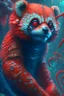 Placeholder: Red panda snake koala alien,FHD, detailed matte painting, deep color, fantastical, intricate detail, splash screen, complementary colors, fantasy concept art, 32k resolution trending on Artstation Unreal Engine 5