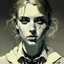 Placeholder: Singer Danish MØ face, illustration in the style of <arthur rackham> <Yoji Shinkawa> <John Kenn Mortensen> <kilian eng>,