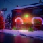 Placeholder: yılbaşı,neon, unreal engine 5, 8k