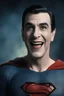 Placeholder: Bela Lugosi as Herman Munster Superman, laughing - Blue eyes - full color - 32k, UHD, 1080p, 8 x 10, glossy professional quality digital photograph - dark foggy gradated background, historic, powerful, octane rendering, exquisite detail, 30 - megapixel, 4k, 85 - mm - lens, sharp - focus, intricately - detailed, long exposure time, f8, ISO 100, shutter - speed 1125, diffuse - back - lighting, ((skin details, high detailed skin texture)),